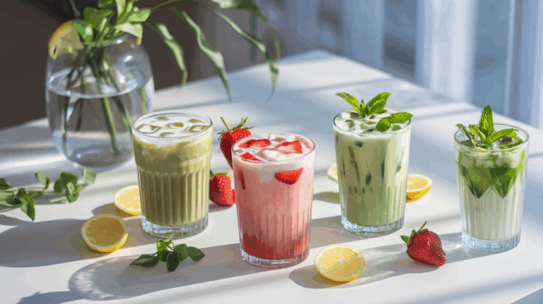 20 Matcha Getränke, die einfach glücklicher machen als jeder Eiskaffee