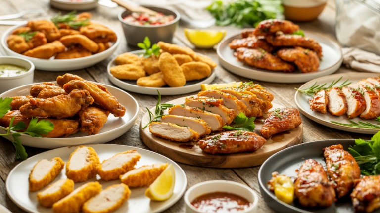 10 leckere Hähnchen Airfryer Rezepte