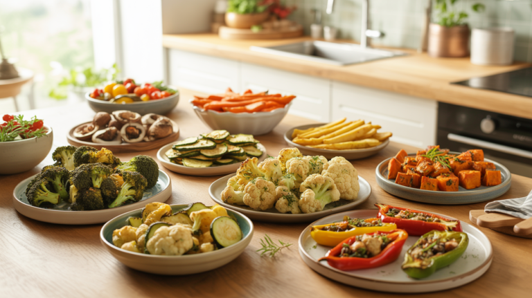 10 leckere Gemüse Airfryer Rezepte