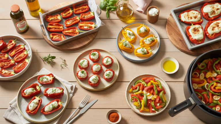 10 leckere Paprika Airfryer Rezepte
