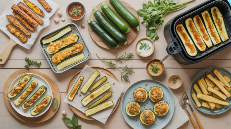 10 leckere zucchini airfryer rezepte