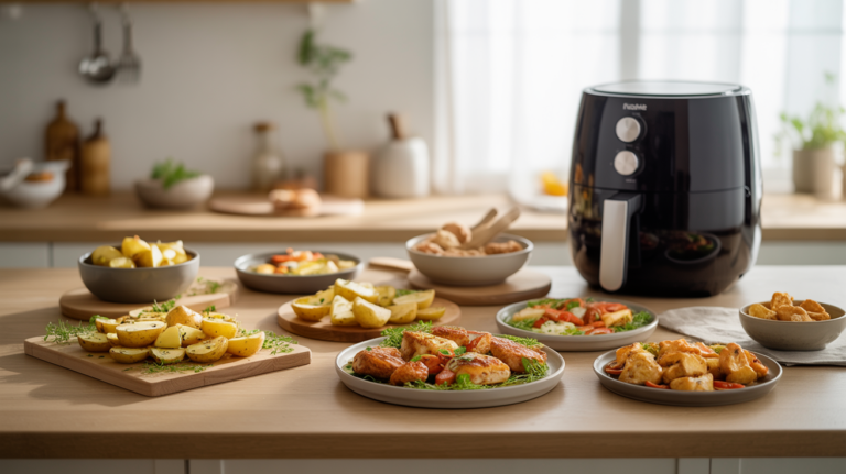 Airfryer im Alltag nutzen: So sparst du jeden Tag Zeit beim Kochen