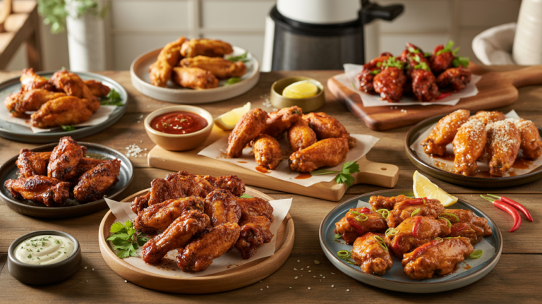 10 leckere Chicken Wings Airfryer Rezepte
